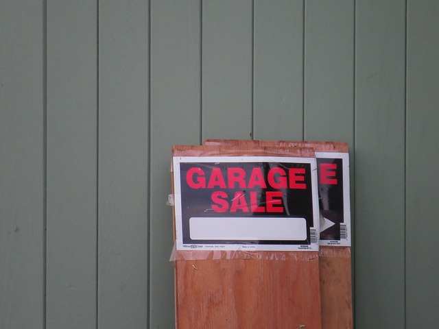 garage sale