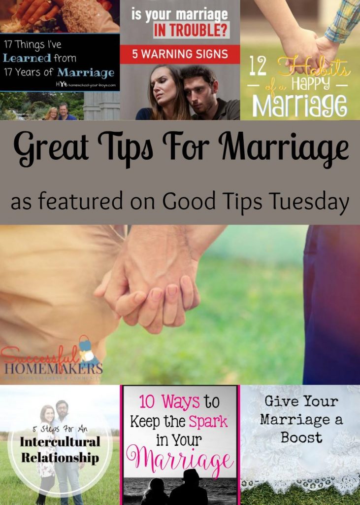 Great Tips For Marriage
