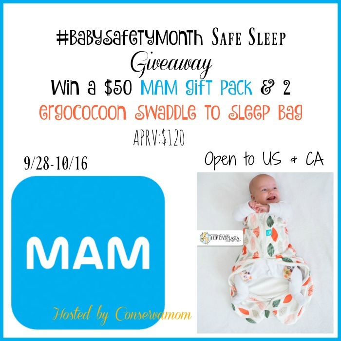 Baby Safety Month: Safe Sleep Giveaway (Ends 10/16)