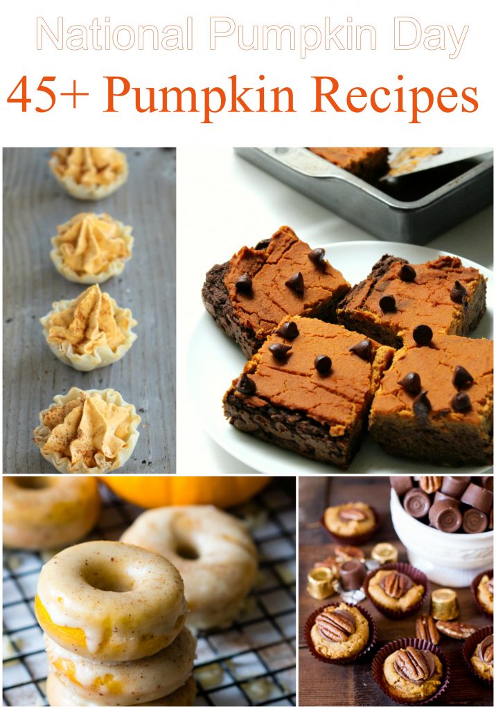 National Pumpkin Day: 45+ Pumpkin Recipes | Optimistic Mommy