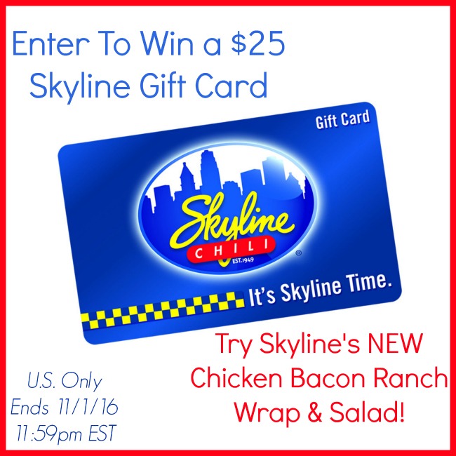 Skyline's New Chicken Bacon Ranch Wraps & Salads & Tailgating + $25 Gift Card Giveaway (Ends 11/1) | Optimistic Mommy