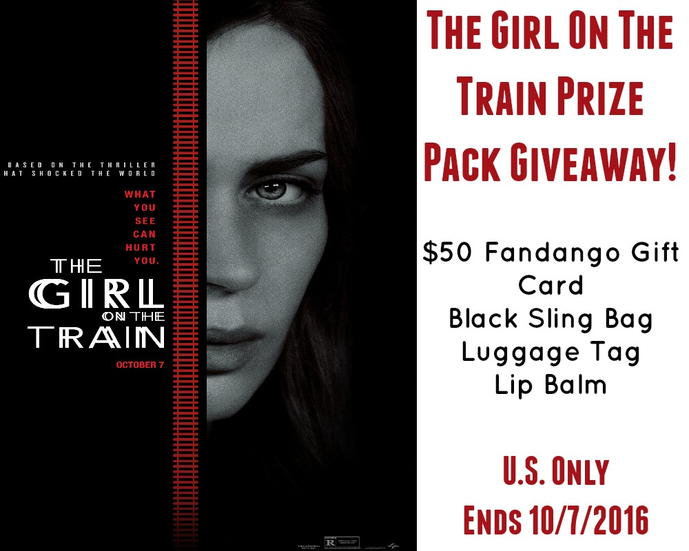 The Girl On The Train Prize Pack Giveaway #TheGirlOnTheTrain | Optimistic Mommy