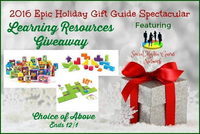 Learning Resources Giveaway (Ends 12/1)