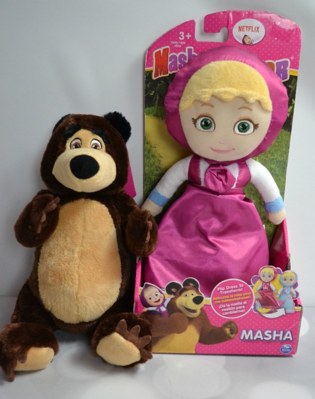 The Netflix hit show Masha and the Bear now has a fun toy line!