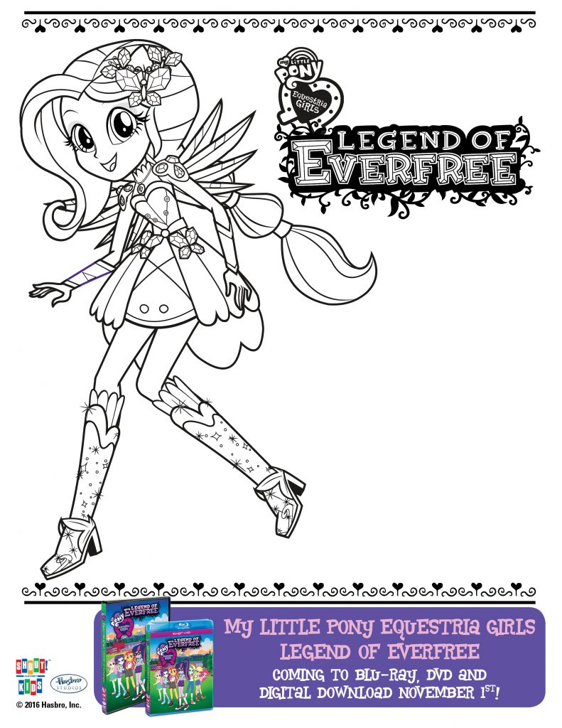 Download these My Little Pony Equestria Girls Legend of Everfree coloring pages to enjoy before, during, or after the movie!