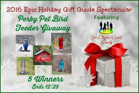 Perky Pet Bird Feeder Giveaway (Ends 12/25)