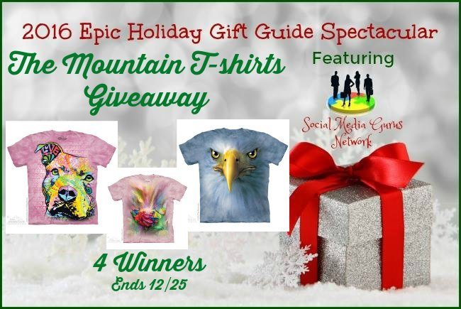 The Mountain T-shirts Giveaway (Ends 12/25)