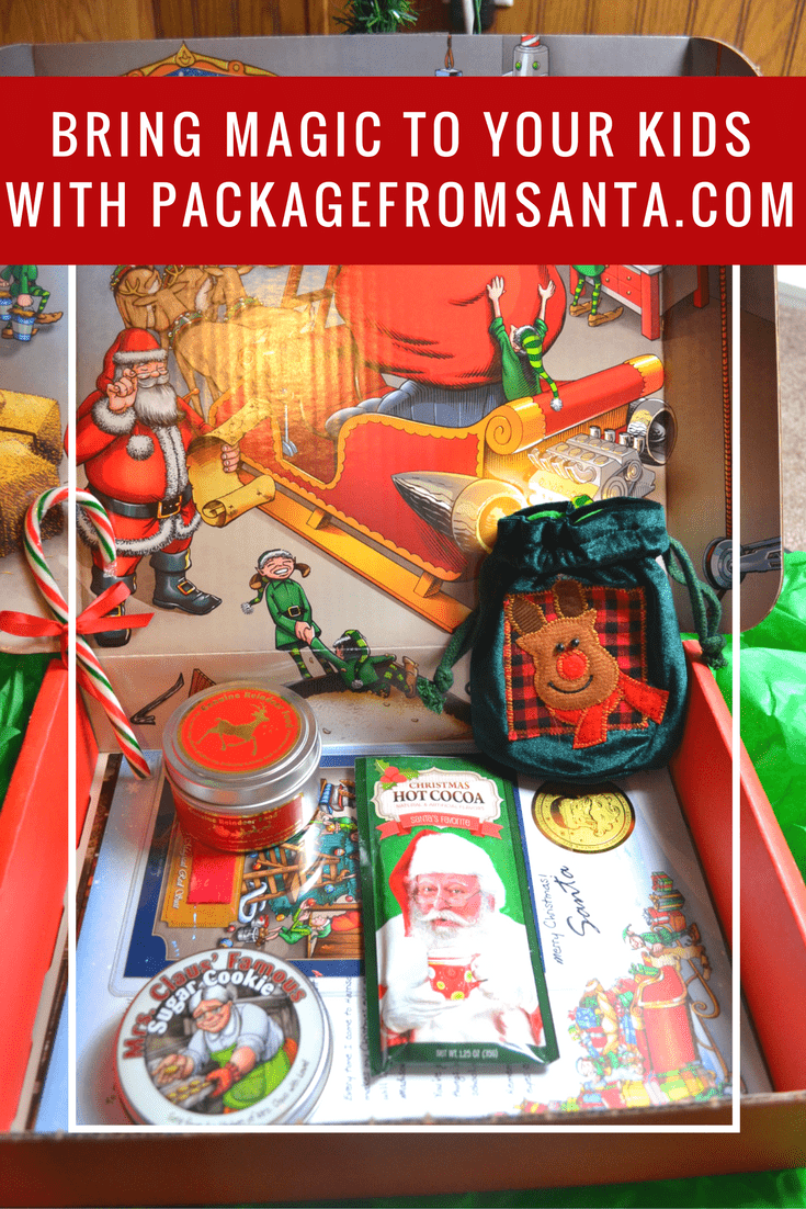 Bring Christmas magic to your child with PackageFromSanta.com!
