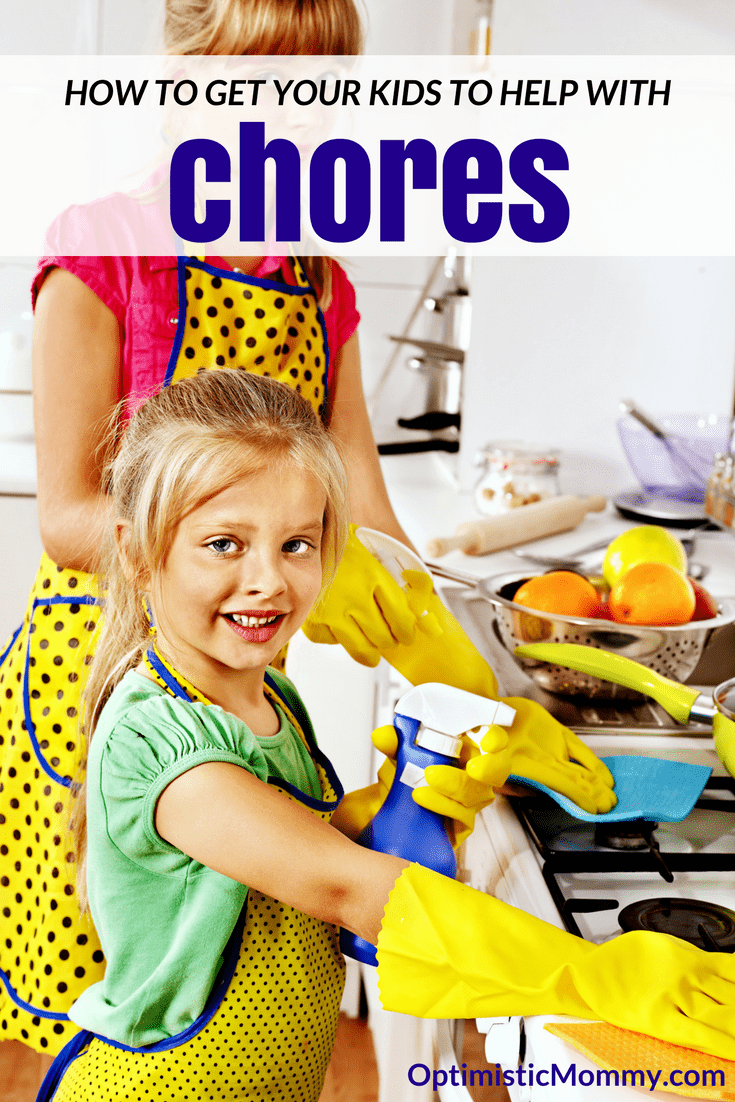 Use these simple tips to get your kids to help with chores around the house!