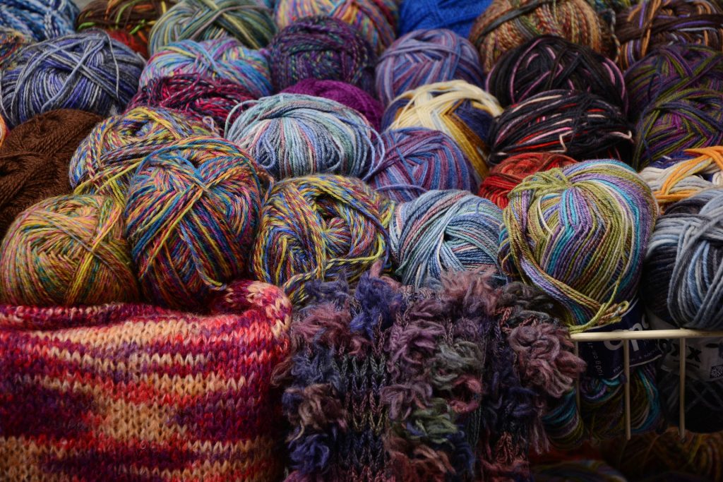different types of wool 