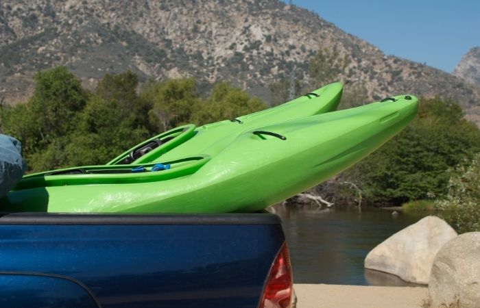 Transporting a Kayak in a Pickup Truck