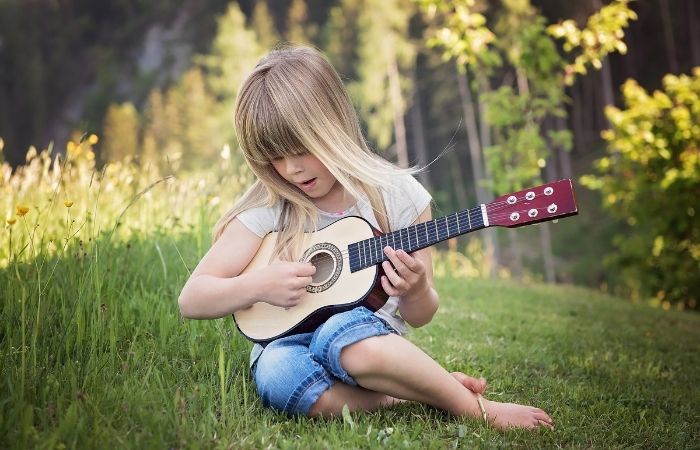 Child to Practice Music 