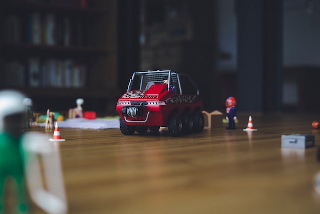 Remote control car for boys.