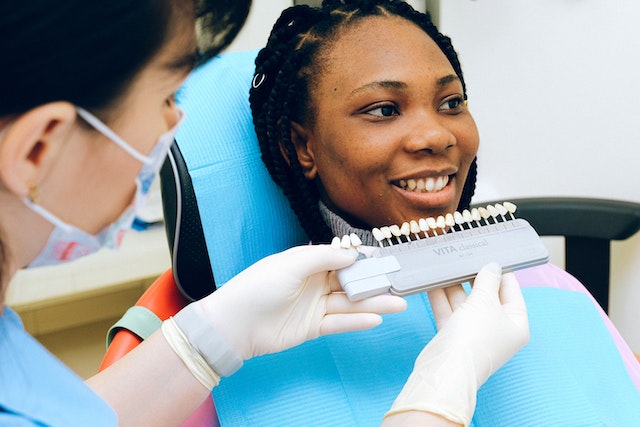 Dental Implant process.