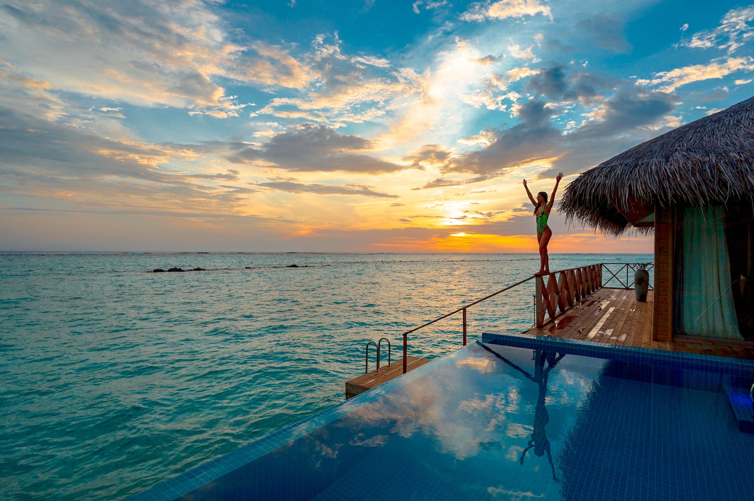 luxury resort in the Maldives