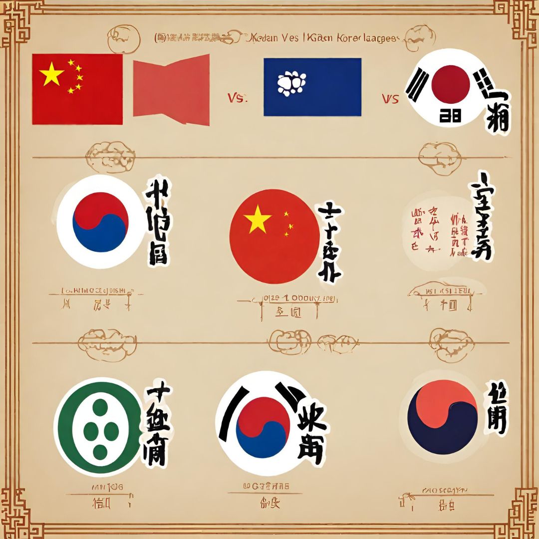 Chinese vs Japanese vs Korean Languages