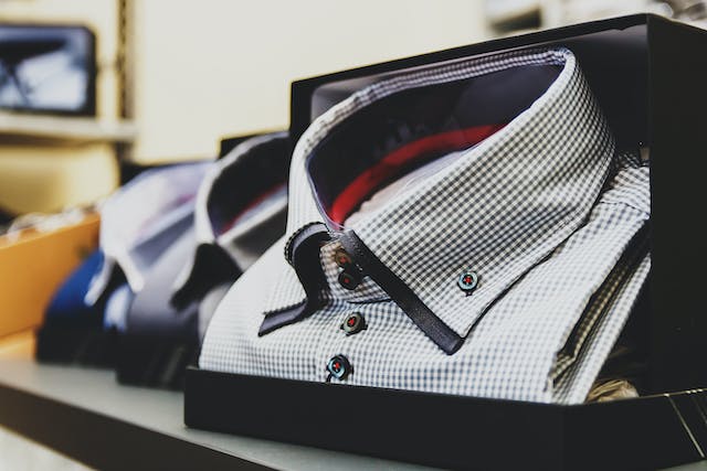 Material Quality And Fit Of A Custom Made Shirt.