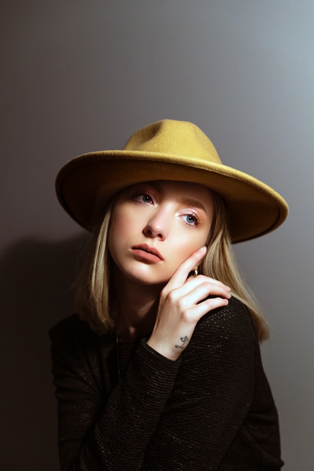 women wearing hat