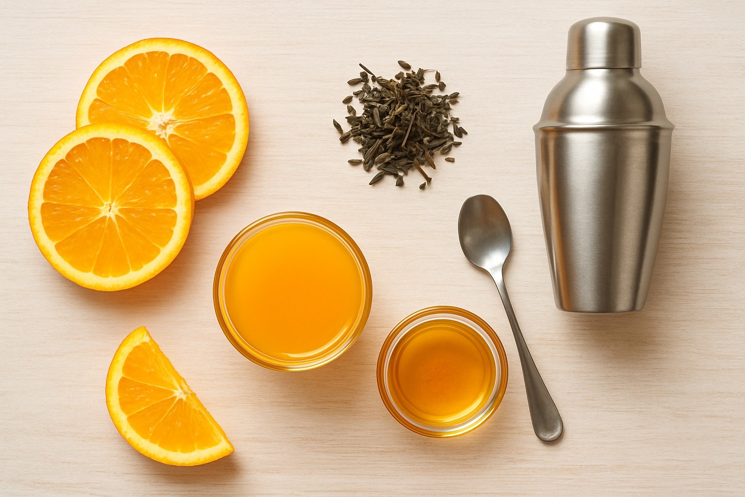 lemon tea shot ingredients