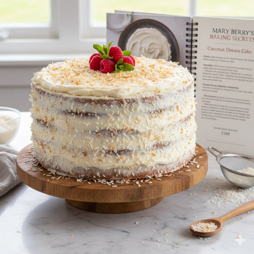 Mary Berry Coconut Cake Recipe