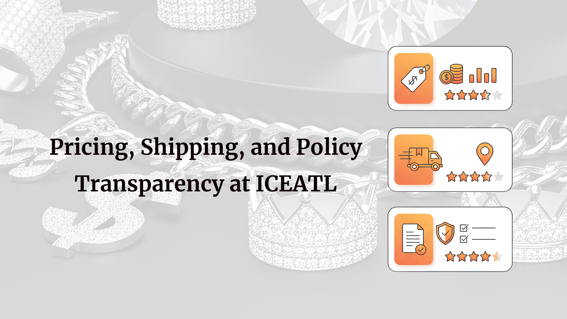 Pricing, Shipping, and Policy Transparency at IceATL