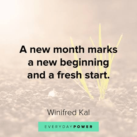 Motivational New Month Messages for a Fresh Start