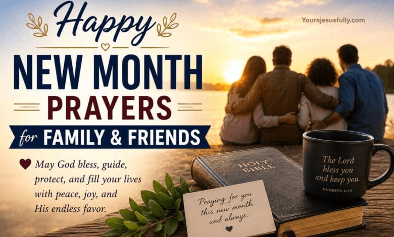 Happy New Month Wishes for Family