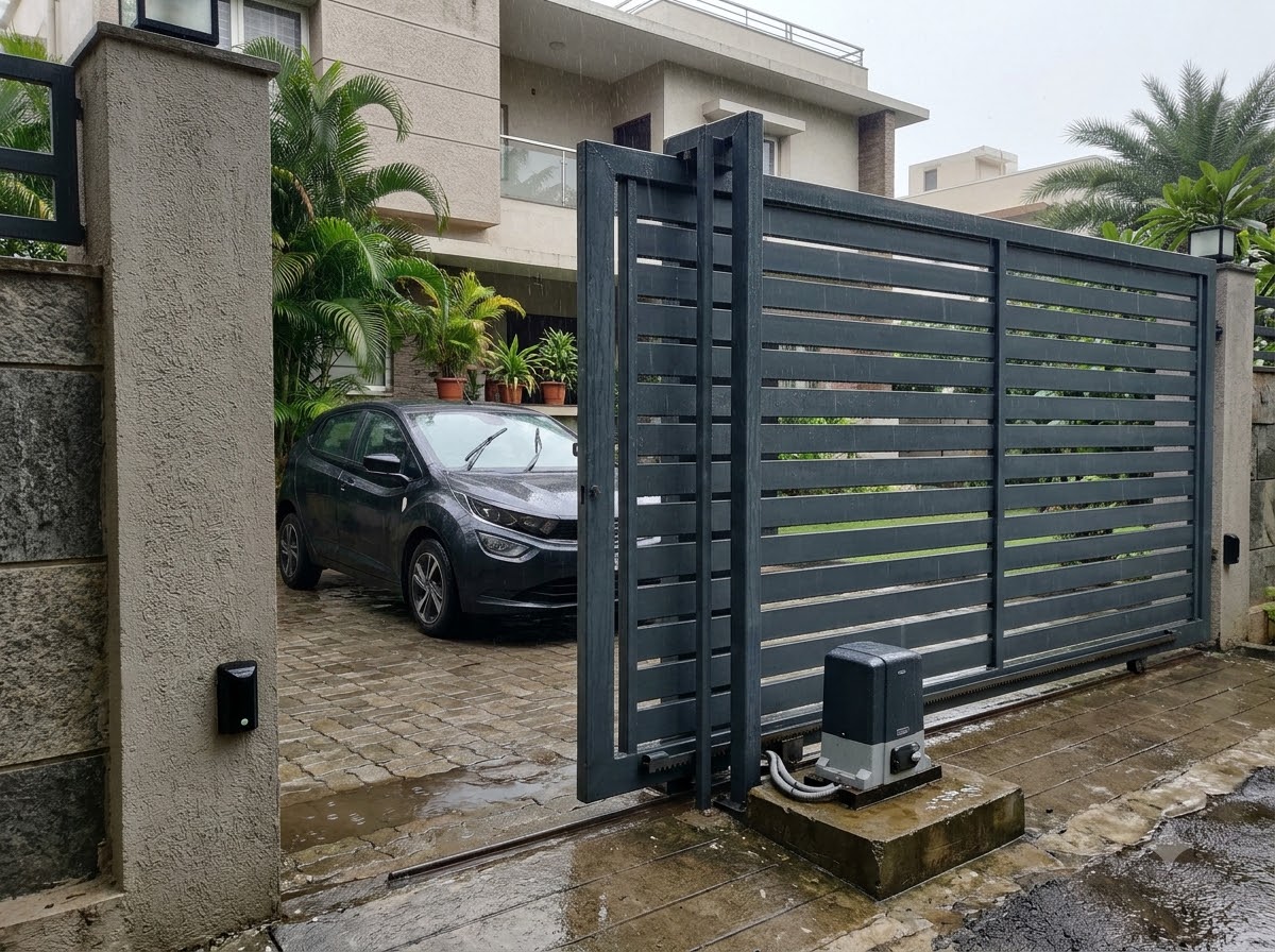 Automatic sliding gate