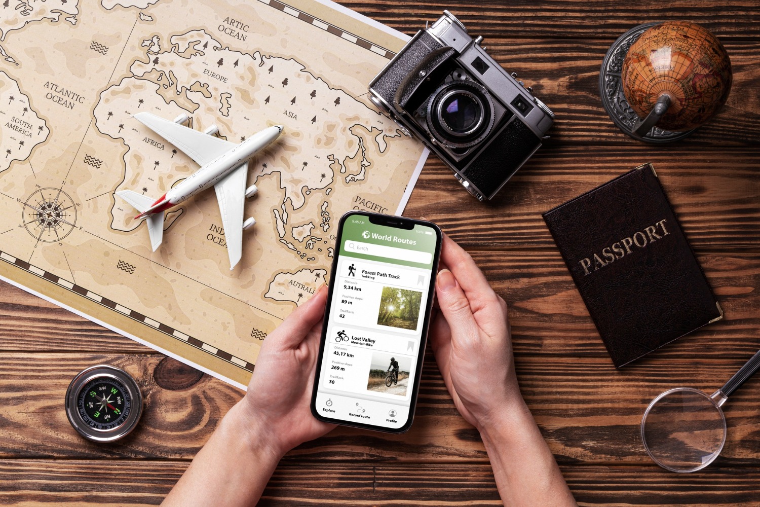 Booking a trip